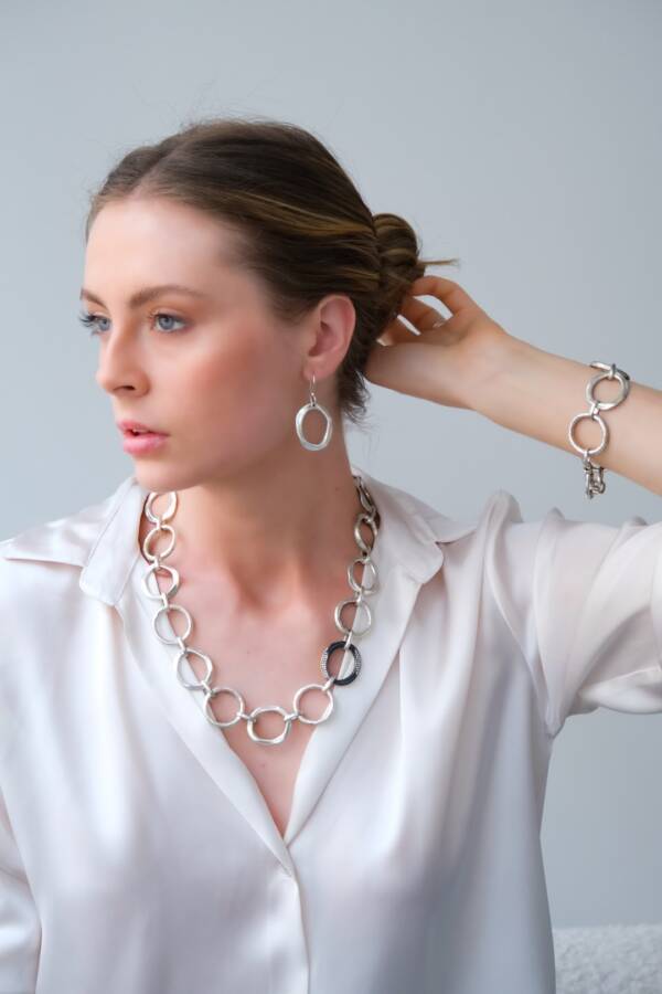 ORION STERLING SILVER EARRINGS - Image 2