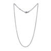 OXIDIZED SILVER CHAIN 22"