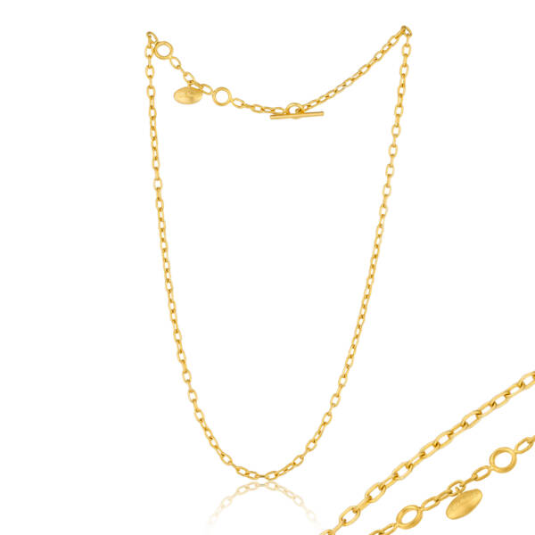 24K 80G 18" MINI CLIPSKI CHAIN