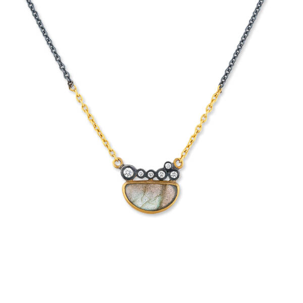 DYLAN LABRADORITE NECKLACE