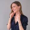 MEDALLION DANGLE EARRINGS - Image 3