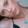 MY WORLD "LAGOON"  TQ  PENDANT - Image 2