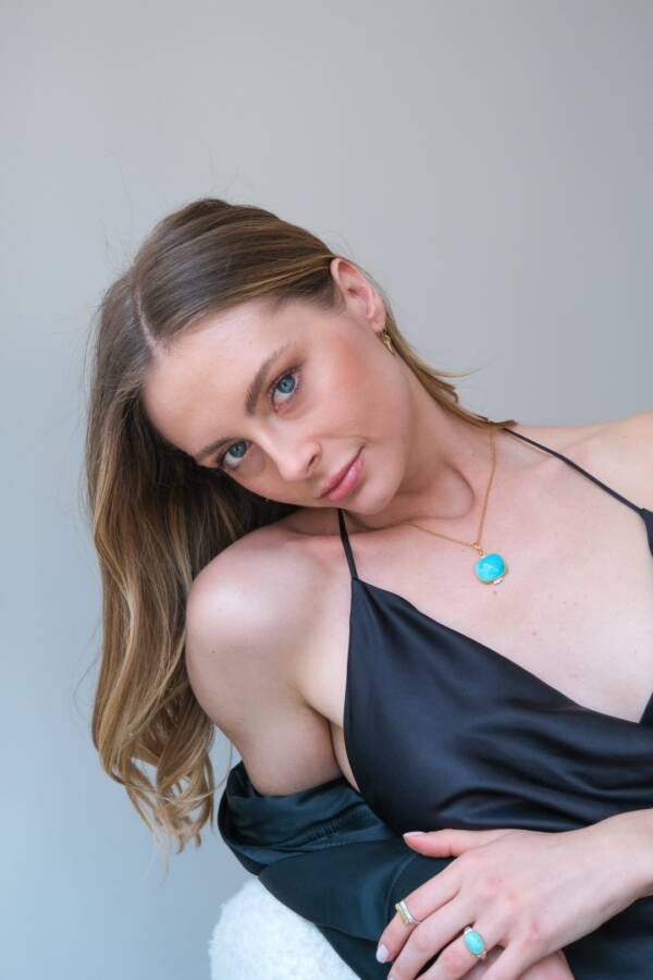 MY WORLD "LAGOON"  TQ  PENDANT - Image 3