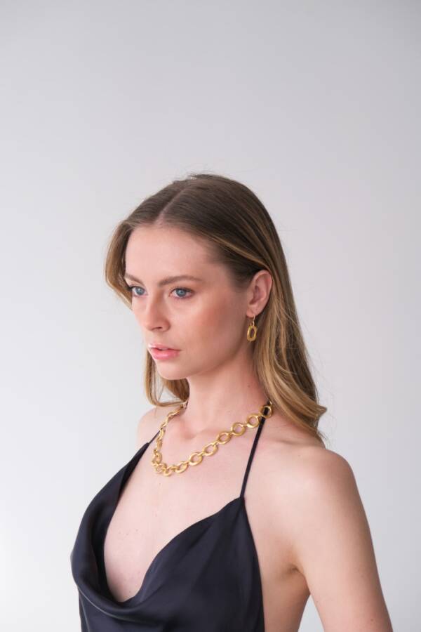 ORION HANDMADE 24K CHAIN NECKLACE 22.5" - Image 4