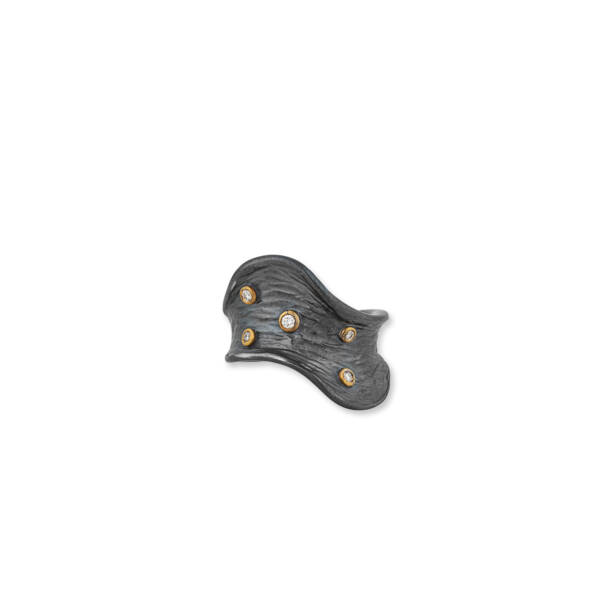 BARK RING W/ DIAMONDS - Image 2