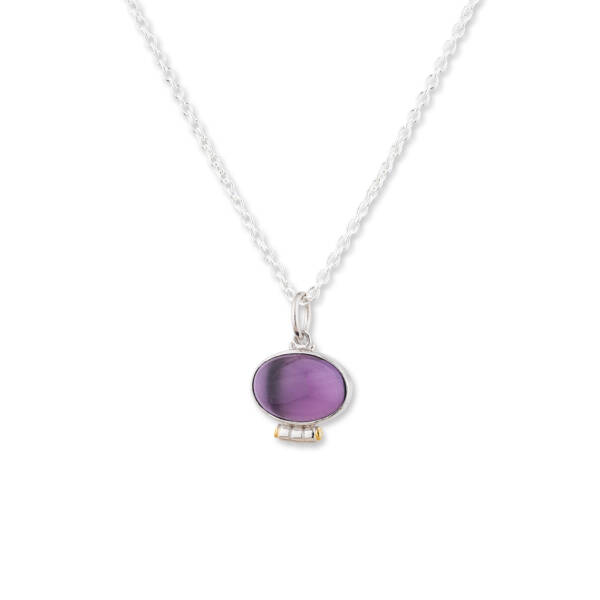 CERNIER AMETHYST NECKLACE