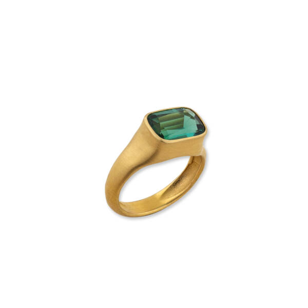 CACHET GREEN TOURMALINE RING