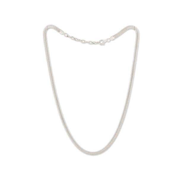 HERRINGBONE STERLING SILVER 18" CHAIN