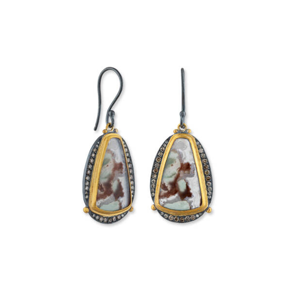 MY WORLD AQUAPRASE EARRINGS