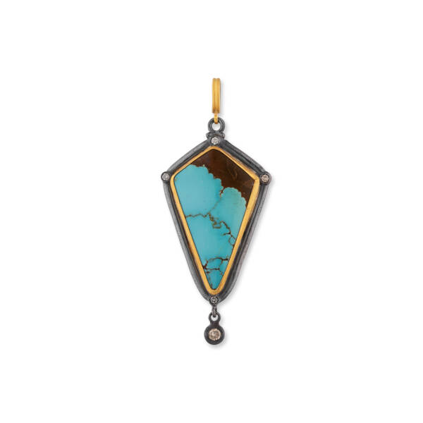 MY WORLD NEVADA #8 TQ PENDANT
