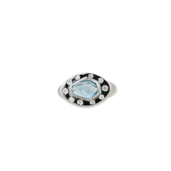 PENELOPE AQUAMARINE RING - Image 2