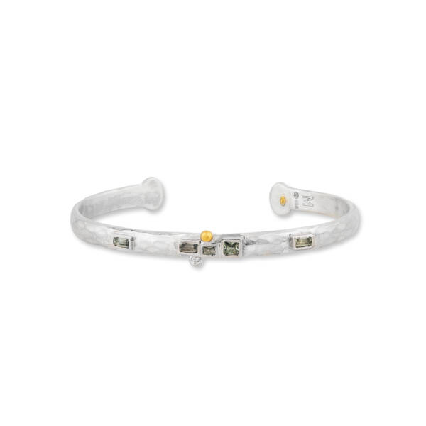 PRISMIC SCATTER BRACELET, GREENS