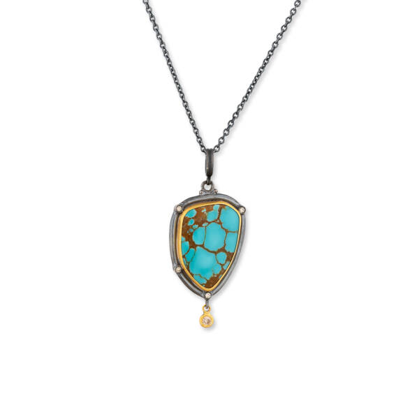 SUPERNOVA TURQUOISE PENDANT