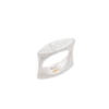 STOCKTON FLIPPER CROSS RING W/DIA