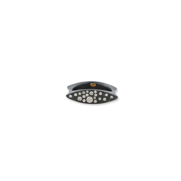 STOCKTON FLIPPER RING W/SPRINKLED DIAMONDS - Image 2