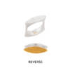 STOCKTON FLIPPER CROSS RING W/DIA