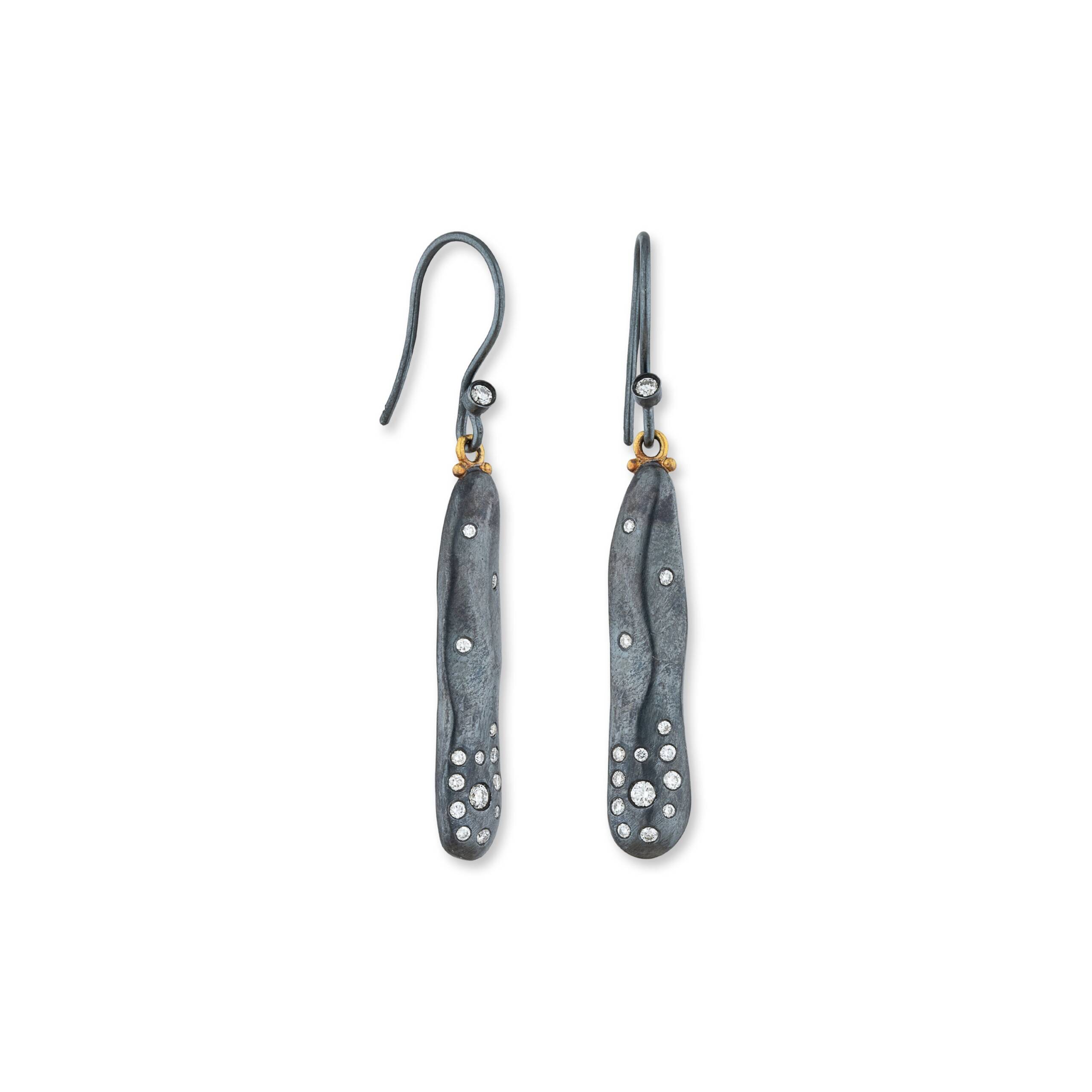 BROOKE DANGLE EARRINGS W/DIA